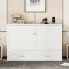Queen Size Murphy Bed with Drawer and USB Ports - 3 of 4