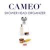Cameo Hanging Shower Caddy, No Blocking to Shower Head, Rustproof, Shower Organizer with Hooks, Soap Holder - 3 of 4