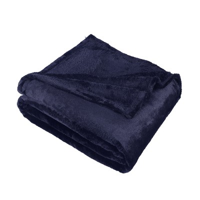 Fleece Plush Throw Blanket Medium Weight Fluffy Soft Decorative Bedding by Blue Nile Mills