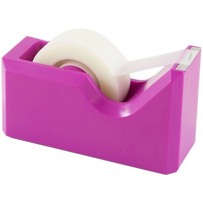 JAM Paper Colorful Desk Tape Dispensers - Pink