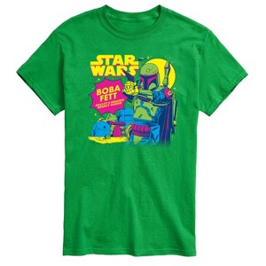 Men's - Star Wars - Boba Fett Bounty Hunter Short Sleeve Graphic T-Shirt - 1 of 3