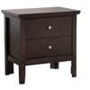 NicBex Classic Nightstand with 2 Drawers End table with Metal Handles Modern Bedside Table for Living Room, Bedroom, Study - 3 of 4