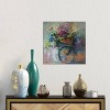 Bicycle Basket with Flowers by Katharina Valeeva Unframed Wall Canvas - iCanvas - 2 of 3