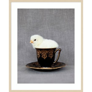 Amanti Art Crema by Tania Soderman Wood Framed Wall Art Print - 1 of 4