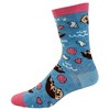Crazy Dog T-Shirts Women's A Mother's Love Is Like No Otter Socks Funny Ocean Beach Mother's Day Novelty Footwear - 3 of 4