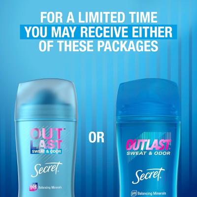 Secret Outlast Invisible Solid Antiperspirant and Deodorant - Completely Clean - 0.5oz - Trial Size_5