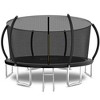 GDFStudio Ariane Outdoor/Indoor Steel Ladder Round Trampoline with Enclosure - 2 of 4