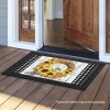 Briarwood Lane Doormat 30x18 Indoor Outdoor Sunflower Fall Wreath Welcome For Fall Doormat - 3 of 4