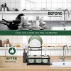 LunaLulinlk 2 Tier Dish Racks for Kitchen Counter, Dish Drying Rack with Dish Drainer, Drain Board with Drainage, Kitchen Organizers - 2 of 4