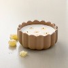 6 Wick Ceramic Scalloped Rim Jar Candle 42oz - Hearth & Hand™ with Magnolia - 2 of 4