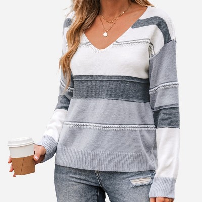 Women's Cable Knit V Neck Sweater Vest - Cupshe : Target