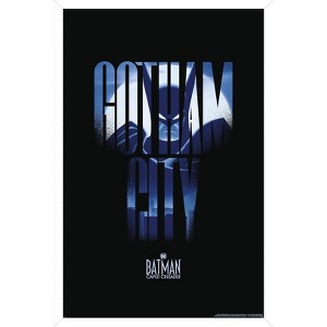 Trends International DC Batman: Caped Crusader - Gotham City Framed Wall Poster Prints - 1 of 4