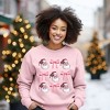 Simply Sage Market Women's Graphic Sweatshirt Coquette Santa Chart - 2 of 4