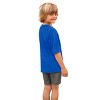 City Threads Boys Soft Organic Cotton Jersey Short Sleeve Henley Tee - USA-Made - 3 of 4