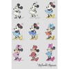 Women's Mickey & Friends Evolution of Minnie Mouse Racerback Tank Top - 2 of 4