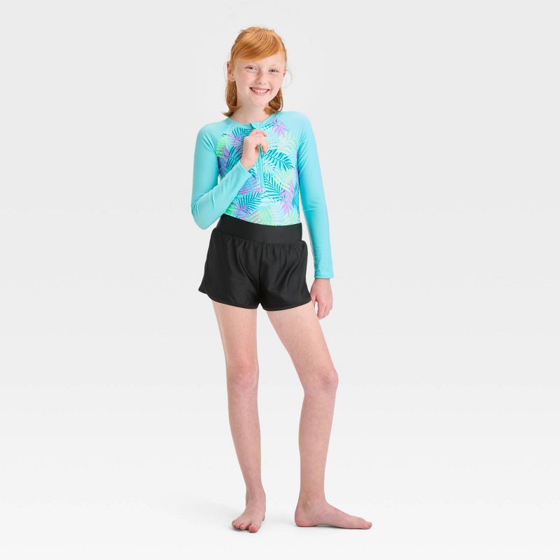  Girls' Solid Swim Cover Up Bottom - Cat & Jack™, 4 of 5