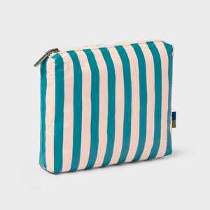 Water Resistant Pouch Toiletry Kits and Bags Light - Open Story™ - 1 of 4