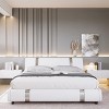 Hub Styler Faux Leather Upholstered Platform Bed - 3 of 4
