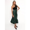 Petal and Pup Womens Amelie Bow Front One Shoulder Midi Dress - 3 of 4