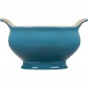 Le Creuset Stoneware Heritage Soup Bowl 20 oz. Caribbean - 2 of 4