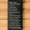 Slickblue Love You More Quote Wall Art, Solid Knotty Pine, Rustic Wood Sign, Farmhouse Style Decor, Color Options - 3 of 3