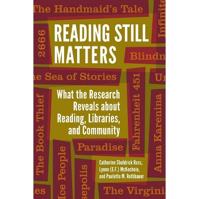 Reading Still Matters - by  Catherine Ross & Lynne McKechnie & Paulette Rothbauer (Paperback)
