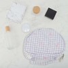 Unique Bargains Heart-shaped Bow & Checkered Pattern Makeup Bag 1 Pc - 4 of 4