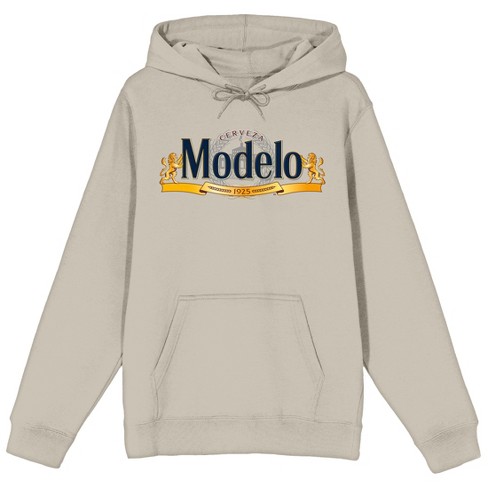 Modelo Classic Logo Women s Natural Graphic Hoodie XXL