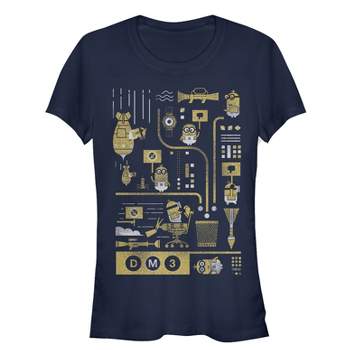 Juniors Womens Despicable Me 3 Minion Lab Work T-Shirt