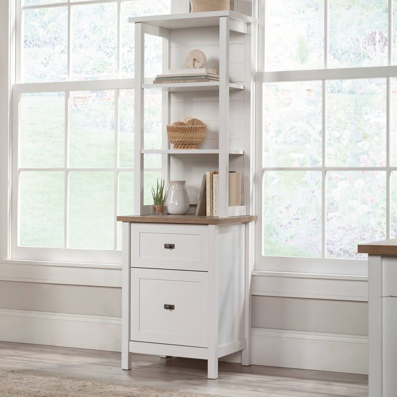 Cottage Road Storage Cabinet with Drawers White - Sauder, 2 of 7