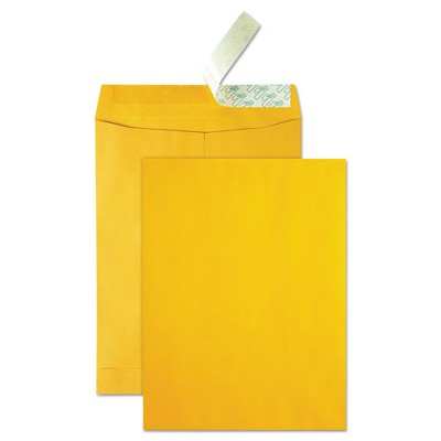 Quality Park High Bulk Redi-Strip Catalog Envelope, #13 1/2, Cheese Blade Flap, Redi-Strip Adhesive Closure, 10 x 13, Brown Kraft, 250/CT