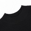 Clearlove Women's Mock Neck Knit Sweater Vest Sleeveless Casual Trendy Summer Ribbed Pullover Tank Tops - 2 of 4
