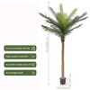 Artificial Palm Tree 8.2FT, Tall Fake Plants for Indoor Outdoor Decor, Large Faux Tree for Home Office Decor Porch Patio - image 2 of 4