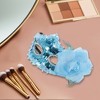 Unique Bargains Floral Sequins Half Face Party Mask 1 Pc - 4 of 4