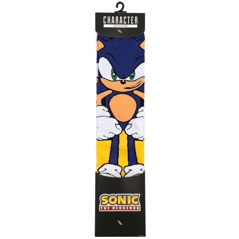 Sonic the Hedgehog Casual 360 Character Crew Socks for Men, 3 of 5