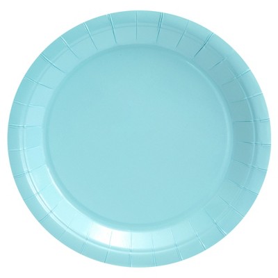 Light Blue Disposable Party Supplies Set for Graduation, Serves 24