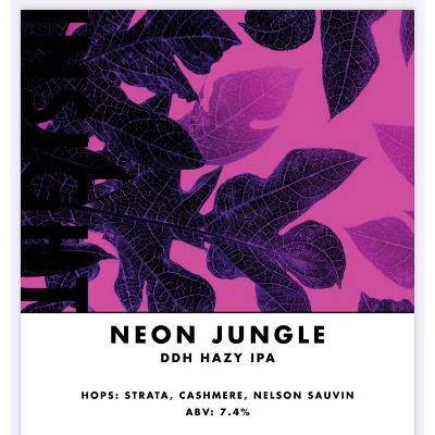 Insight Brewing Neon Jungle DDH Hazy IPA  - 4pk/16 fl oz Cans
