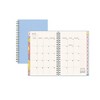 Blue Sky Brook Gossen Planner FL LGB 5"x8" Weekly/Monthly Wirebound (12 Month) Light Blue July 2025 to June 2026 - 4 of 4