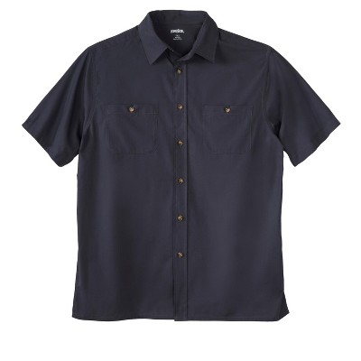 KingSize Short-Sleeve Pocket Sport Shirt