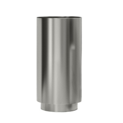 Fortune Candy 32.68'' Tall Round Stainless Steel Pedestal Sink Basin