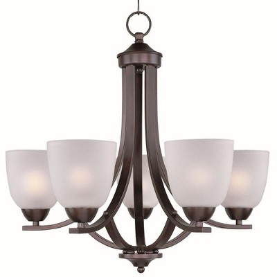 Maxim Lighting Axis 5 - Light Chandelier in  Oil Rubbed Bronze
