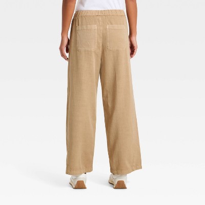 Women's High-Rise Regular Fit Ankle Pull-On Pants - Universal Thread