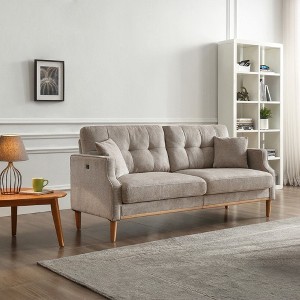 NicBex Modern Sofa Bed for Living Room,Loveseat with Waterproof Fabric and USB Charge for Bedroom,Living Room - 1 of 4