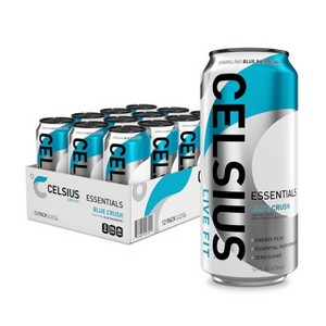Celsius Essentials, Sparkling Blue Crush -16 Fl Oz Can (Pack of 12) - 1 of 4