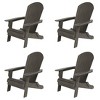 WestinTrends Tuscany HIPS¬¨‚Ä†Outdoor¬¨‚Ä†Patio¬¨‚Ä†Folding¬¨‚Ä†Adirondack¬¨‚Ä†Chair (Set of 4) - 3 of 4