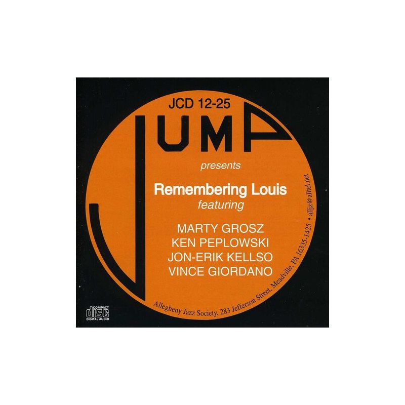 Marty Grosz - Remembering Louis w. Jon (CD), 1 of 2