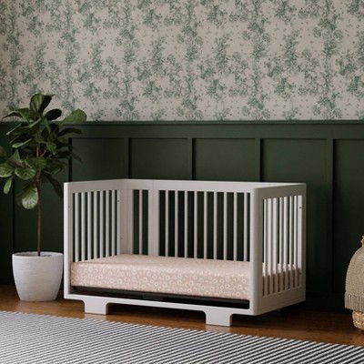 Yuzu White Pine 8-in-1 Convertible Crib with Conversion Kits