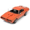 Model Kit 1969 Pontiac GTO Judge Orange with Black Stripes (Moderate Difficulty) Steel Model by Metal Earth - 2 of 4