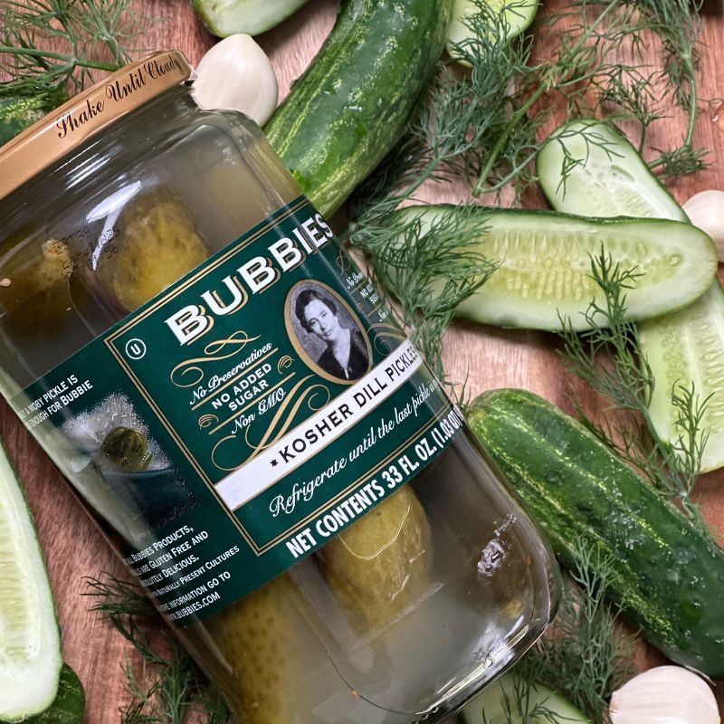 Bubbies Kosher Dill Pickles - 33 fl oz, 3 of 14