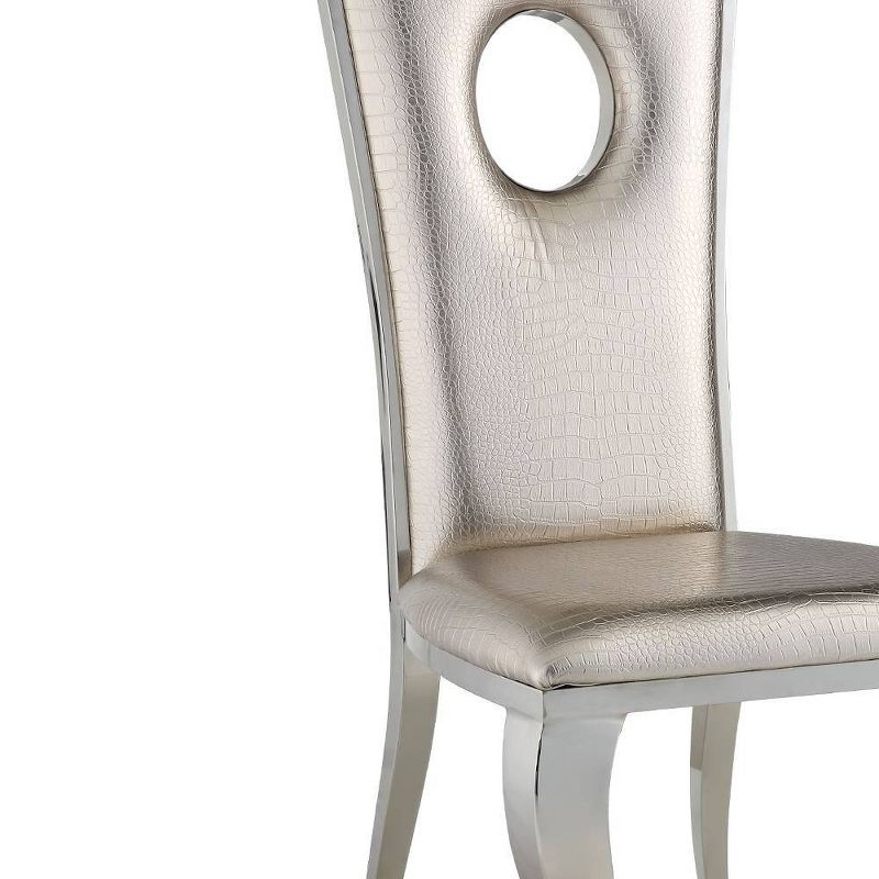 Cyrene 19&#34; Dining Chairs Beige - Acme Furniture, 3 of 7